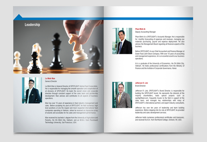 Spotlight - Thiết kế logo và profile thức ăn chăn nuôi Spotlight